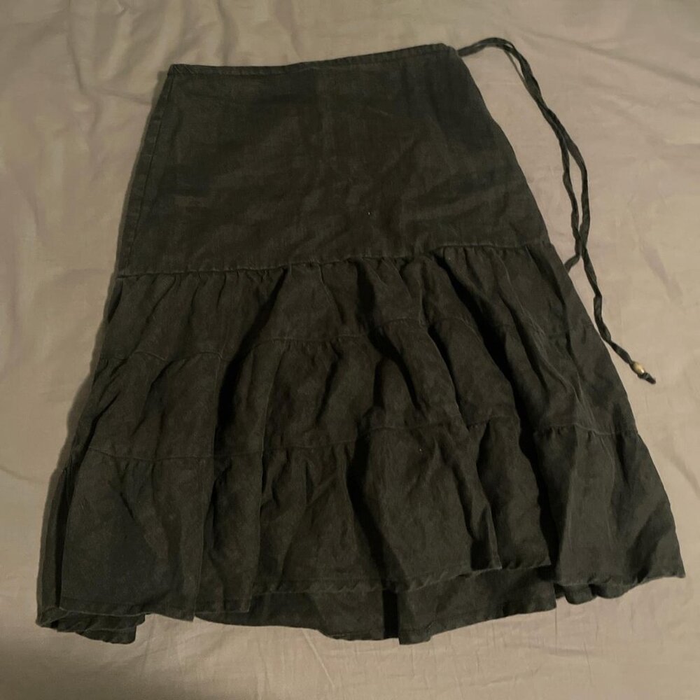 black skirt from GAP